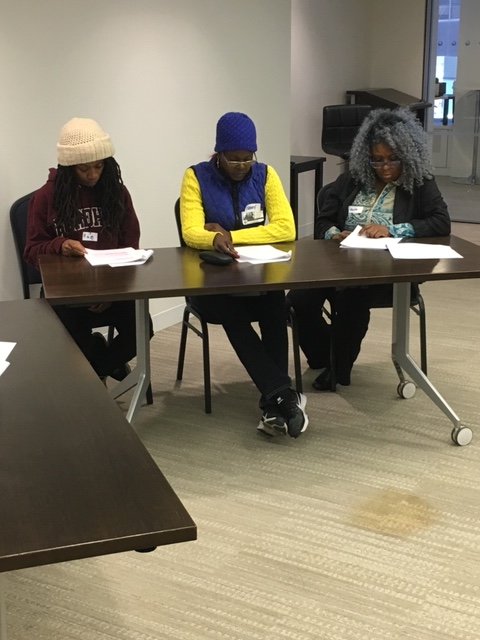 Feb 2019  Kat Hall, Tracey and Tanya